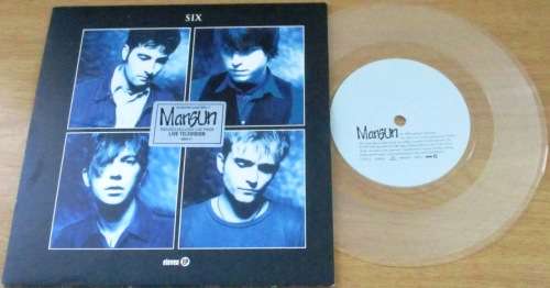 MANSUN Six Ltd Edition 7` Single Vinyl  IMPORT