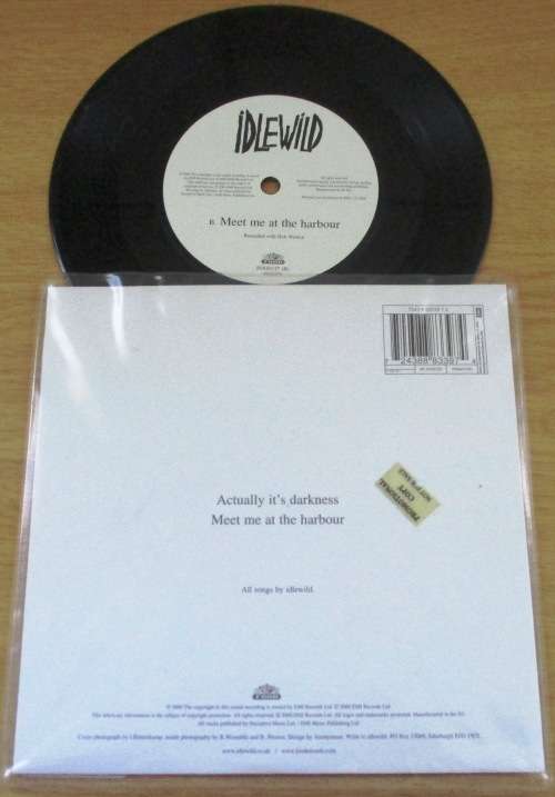 IDLEWILD Actually It`s Darkness Ltd Edition Numbered 7` Single Vinyl  IMPORT