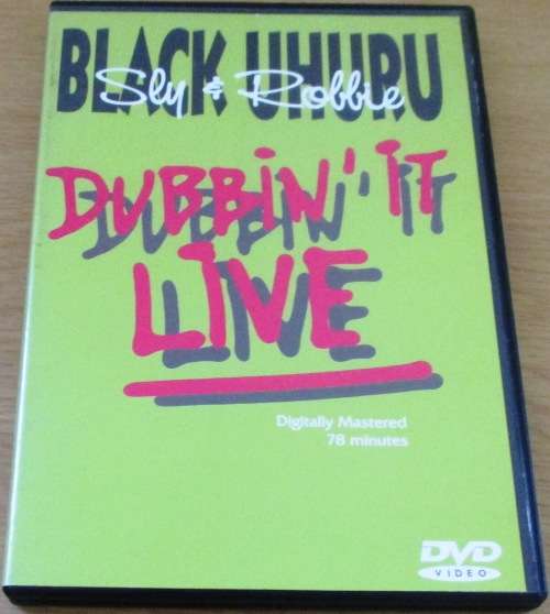 BLACK UHURU Sly and Robbie Dubbin` It Live DVD