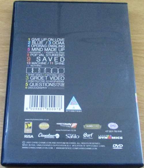 CHRIS CHAMELEON Flight of an Extra Ordinary Alien DVD