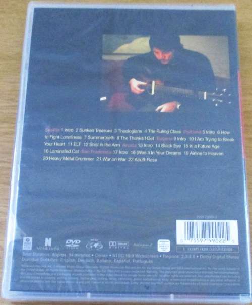 JEFF TWEEDY Sunken Treasure - Live In The Pacific Northwest  DVD