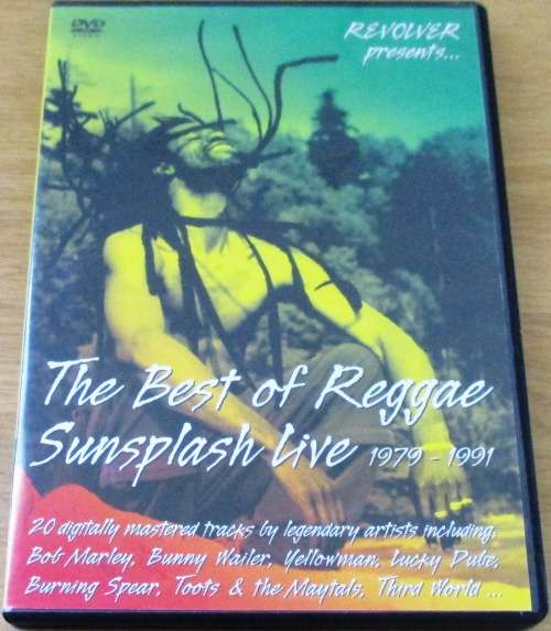 The Best of Reggae Sunsplash Live 1979-1991 DVD Bob Marley Yellowman Burning Spear