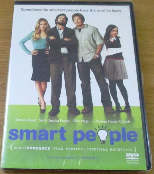 SMART PEOPLE DVD Dennis Quaid Sarah Jessica Parker Ellen Page