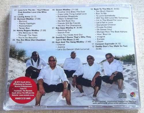 THE ROCKETS Hot Summer Mixes 2015 CD