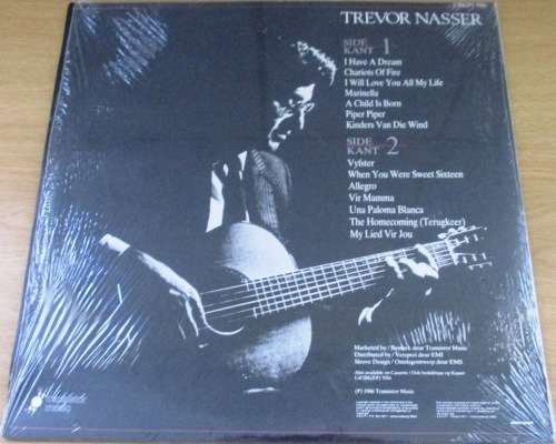 TREVOR NASSER Trevor Nasser Vinyl IMPORT Record