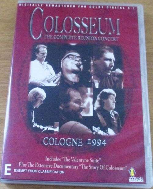 COLOSSEUM Cologne 1994 Reunion Concert DVD