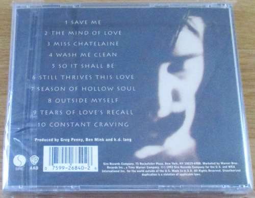 KD LANG Ingenue CD [shelf G x 21]