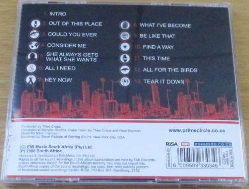 PRIME CIRCLE All or Nothing   [Shelf G Box 21]