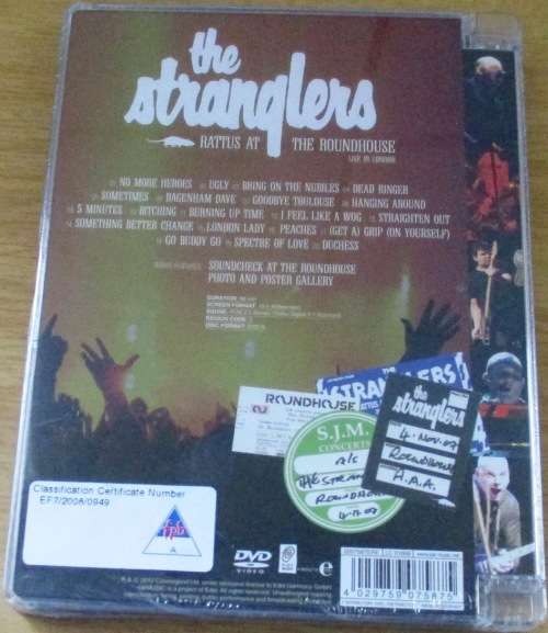 THE STRANGLERS Rattus at the Roundhouse Live in London DVD