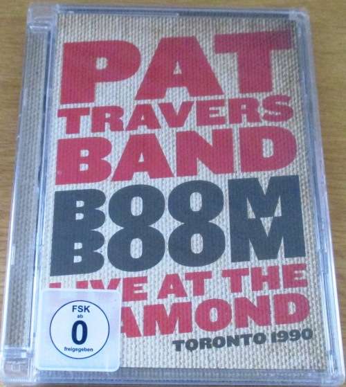 PAT TRAVERS BAND Boom Boom Live at the Diamond Toronto 1990 DVD