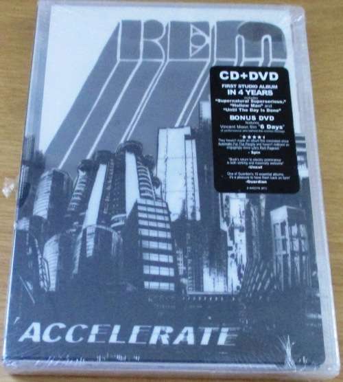 R.E.M. Accelerate CD+DVD