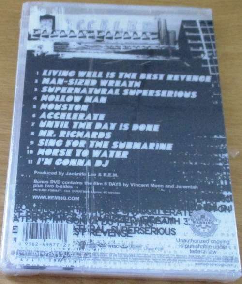 R.E.M. Accelerate CD+DVD