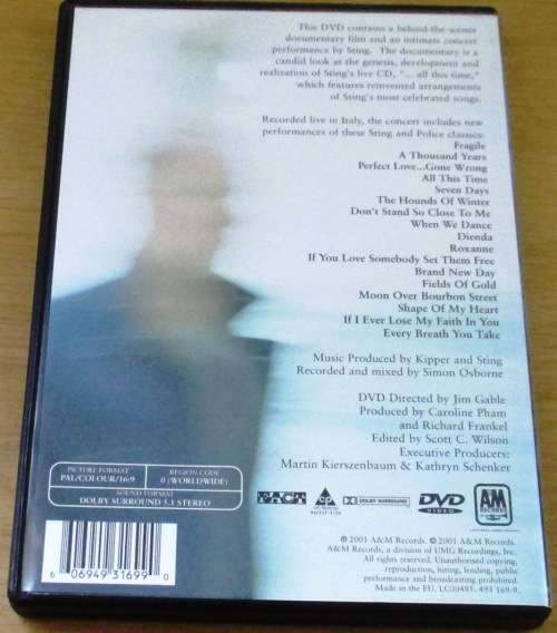 STING All This Time IMPORT DVD