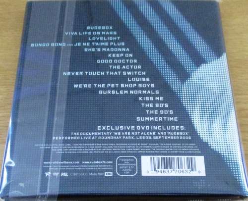 ROBBIE WILLIAMS Rudebox Special Edition IMPORT DVD [stored in main CD stock room]