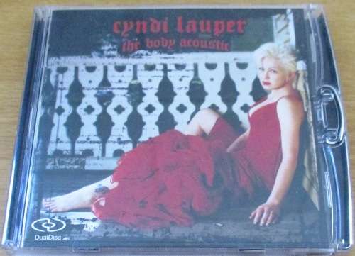 CYNDI LAUPER The Body Acoustic CD/DVD Dual Disc IMPORT