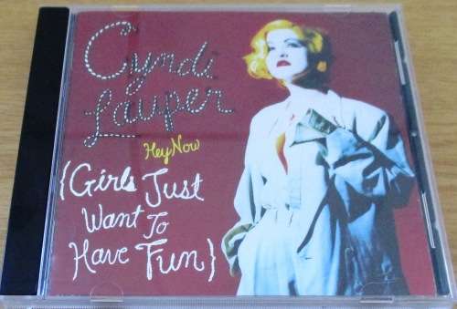 CYNDI LAUPER Hey Now Girls Just Want To Have Fun Japanese Release CD