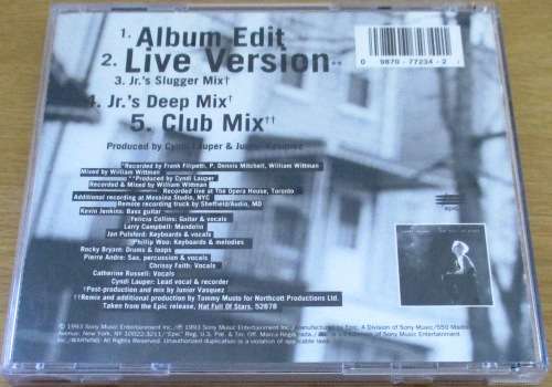 CYNDI LAUPER That`s What I Think CD Maxi Single IMPORT Release CD