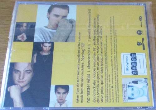 BOYZONE No Matter What from Notting Hill IMPORT Single CD