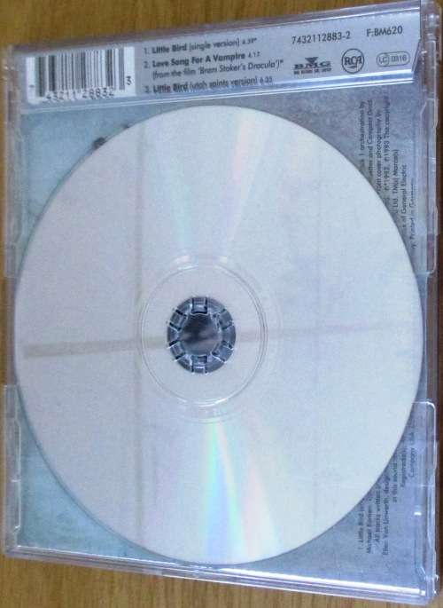 ANNIE LENNOX Little Bird Love Song for a Vampire German IMPORT Single CD