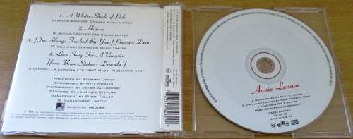ANNIE LENNOX A Whiter Shade of Pale German IMPORT Single CD