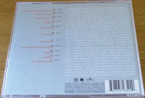 ANNIE LENNOX Bare USA Import CD