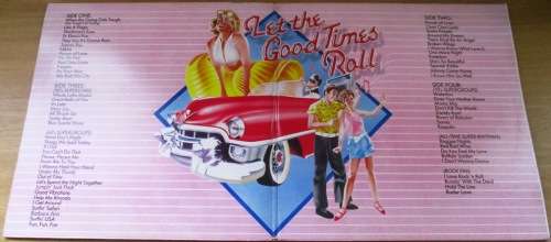 LET THE GOOD TIMES ROLL  Vinyl Record *not original artists`