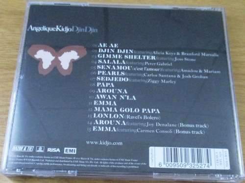 ANGELIQUE KIDJO Djin Djin CD [Shelf Z Box 1]