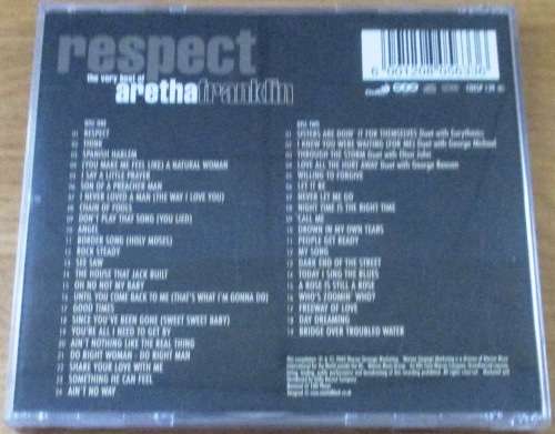 ARETHA FRANKLIN  Respect The Very Best Of 2 X CD   [Shelf Z Box 1]