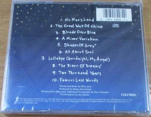 BILLY JOEL River of Dreams [Shelf Z Box 2]