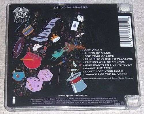 QUEEN A Kind of Magic 2011 Remastered CD EUROPE