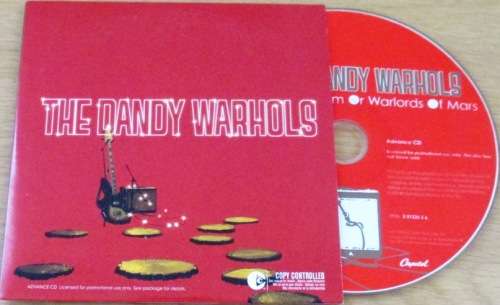 THE DANDY WARHOLS Odditorium or Warlords of Mars PROMO CD
