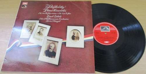 TCHAIKOVSKY PIANO CONCERTOS  Vinyl Record