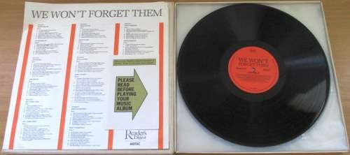 WE WON`T FORGET THEM 8 Vinyl BOX SET Vinyl Record