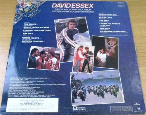DAVID ESSEX Silver Dream Racer Vinyl Record