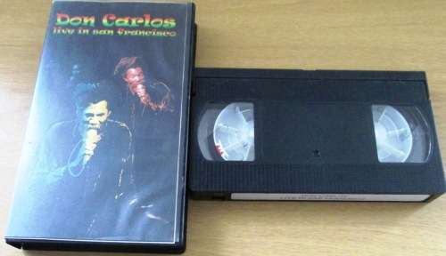 DON CARLOS Live in San Francisco VHS Video Cassette