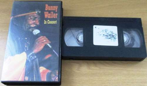 BUNNY WAILER In Concert  VHS Video Cassette