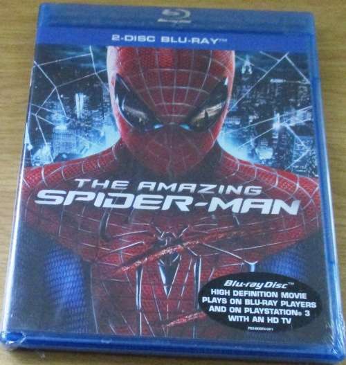 THE AMAZING SPIDER-MAN BLU RAY