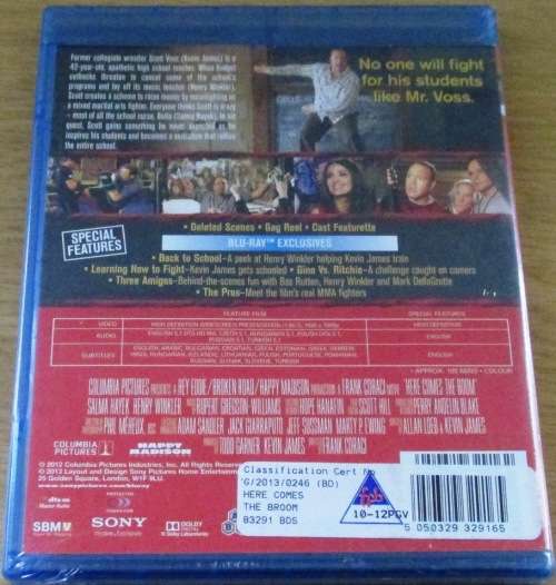 HERE COMES THE BOOM Kevin James BLU RAY
