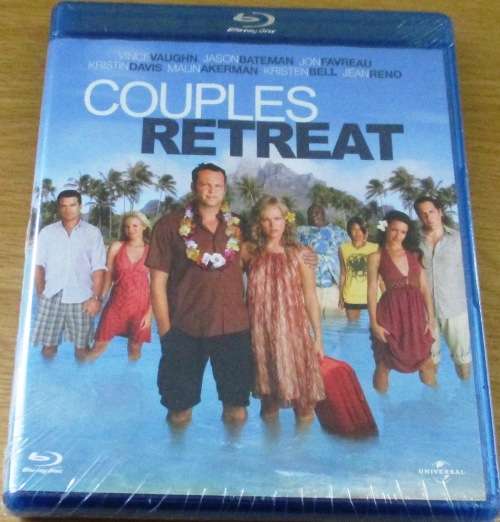 COUPLES RETREAT  Vince Vaughn  Jason Bateman Jean Reno  BLU RAY