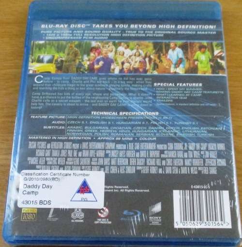 DADDY DAY CAMP Cuba Gooding Jnr BLU RAY