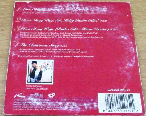 TONI BRAXTON Love Shoulda Brought You Home  [Shelf G Box 11 card sleeve]
