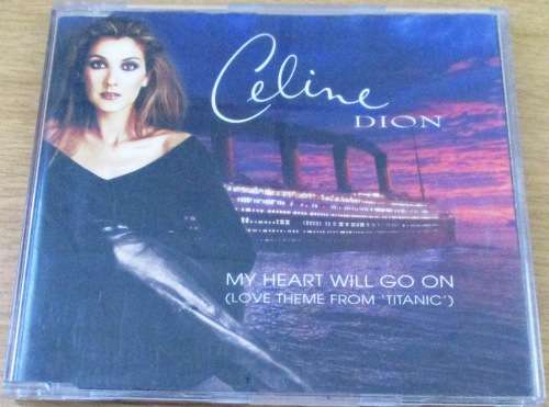 CELINE DION My Heart will Go On South African CD single [Shelf G Box 10 + main stock room]