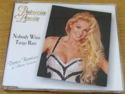 PATRICIA LEWIS Nobody Wins / Tango Rain South African Release CD single [Shelf G Box 10]