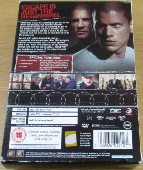 PRISON BREAK The Complete First Season Series  [BBOX 1]