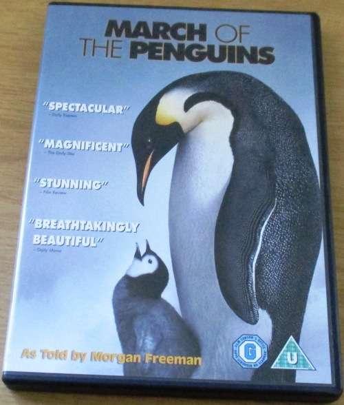 MARCH OF THE PENGUINS Morgan Freeman