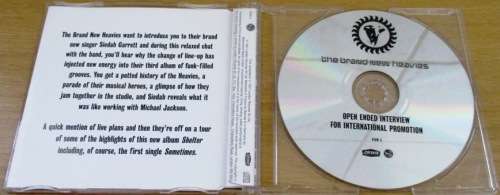 THE BRAND NEW HEAVIES Open Ended Interview for International Promotion [Shelf G Box 19]