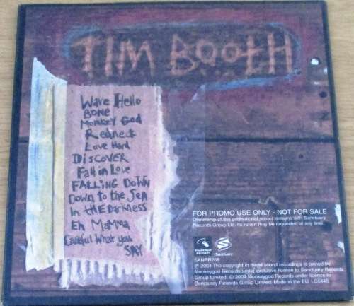 TIM BOOTH Bone Promo CD [Shelf G Box 19]