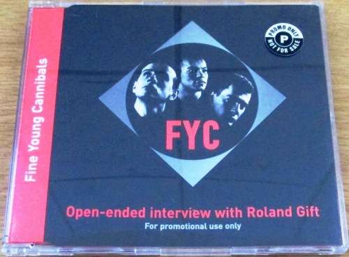FINE YOUNG CANNIBALS Open Ended Interview with Roland Gift Interview Disc [Shelf G Box 19]