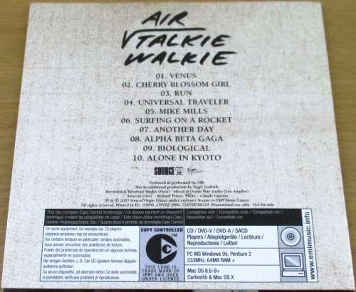 AIR Talkie Walkie Promo CD [Shelf G Box 19]