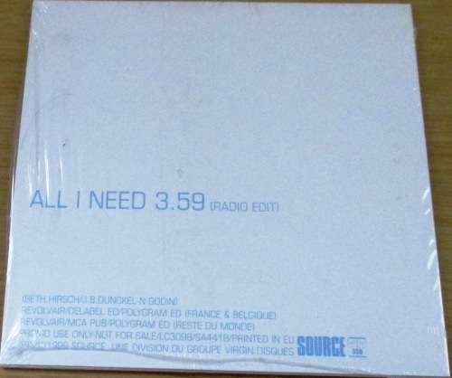 AIR All I Need Promo CD [Shelf G Box 19]